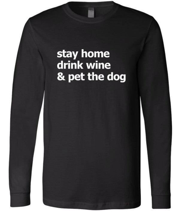 Wine and hotsell dog t shirt